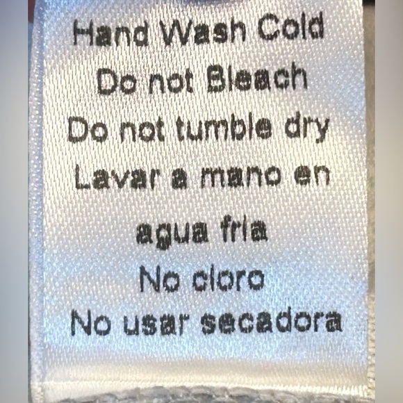 NWT Revolve English Rose Quilted Gray & Orange Sweatshirt, Soft Cotton/Poly, M - Picture 12 of 13